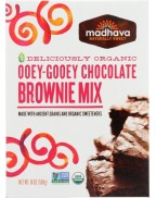 Madhava Ooey-Gooey Chocolate Brownie (6x17.5 OZ)