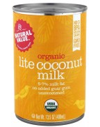 Natural Value Organic Coconut Milk Lite (12x13.5Oz)