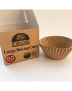 If You Care Brown-2.5" Baking Cups (1x60 CT)