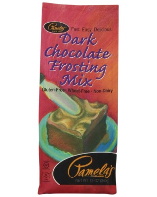 Pamela's Dark Chocolate Frosting Mix Gluten Free (6x12 Oz)