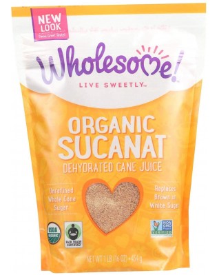 Wholesome Sweeteners Sucanat (12x1 LB)