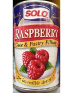 Solo Cake & Pastry Filling Raspberry (12x12 OZ)