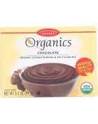 European Gourmet Bakery Organics Cooked Pudding & Pie Filling Mix Chocolate (12x3.5 OZ)