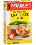 Zatarain's Seafood Cake Mixes, Crab Cake Mix (12x5.75Oz)