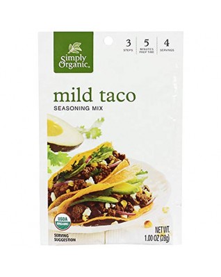 Simply Organic Mild Taco Seasoning Mix (12X1 OZ)