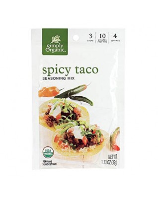Simply Organic Spicey Taco Seasoning (12x1.13OZ )