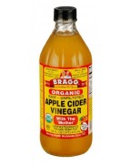 Bragg Liquid Aminos Org Raw Unsweetened Apple Cider Vinegar (12x16 Oz)