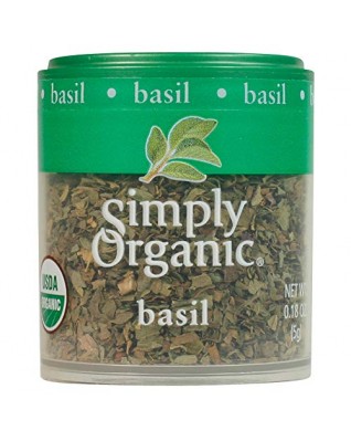 Simply Organic Mini Basil C/S (6x.18 Oz)