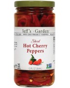 Jeff's Naturals Hot Chry PprsSliced (6x12OZ )