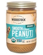 Woodstock Org Classic Smooth Peanut Butter (12x16 Oz)