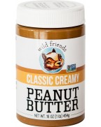 Wild Friends Foods Peanut Butter Classic Creamy (6x16 OZ)