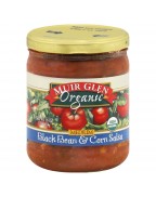 Muir Glen Black Bean & Corn Med Salsa (12x16 Oz)