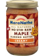 Maranatha Creamy Maple Almond Butter (6x12 OZ)