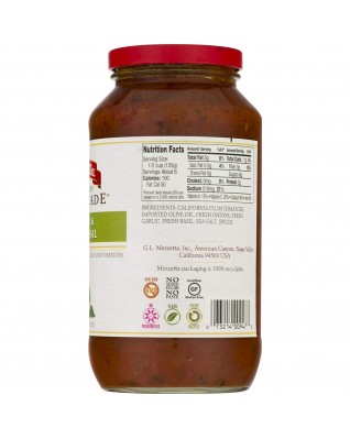 Mezzetta Tomato Basil Sauce (6x25Oz)