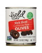 Field Day California Ripe Sliced Black Olives (12x3.8Oz)