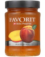 Favorit Preserves, Peach (6x12.3Oz)