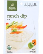 Simply Organic Ranch Dip Mix (12x1.5OZ )