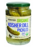 Woodstock Whole Koshr Dill Pickles (6x24 Oz)