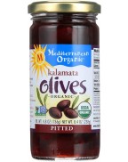 Mediterranean Organics Kalamata Pitted Olives (12x8.1 Oz)