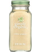Simply Organic White Pepper (6x2.86OZ )