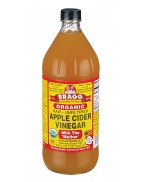 Bragg Liquid Aminos Org Raw Unsweetened Apple Cider Vinegar (12x32 Oz)