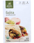 Simply Organic Fajita Seasoning (12x1OZ )