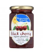 Mediterranean Organics Black Cherry Preserves (12x13 Oz)