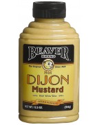 Beaver Dijon Mustard With White Wine (6x12.5Oz)