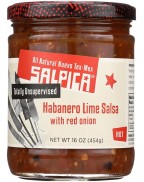 Salpica Hot Habanero Salsa (6x16 Oz)