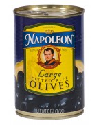 Napoleon Black Pitted Olives (12x6Oz)