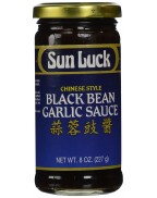 Sun Luck Blck Bn Garlic Sauce (1x8OZ )