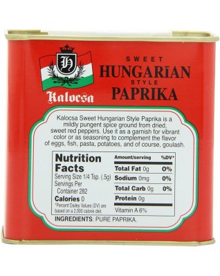 Reese Kalocsa Sweet Hungarian Style Paprikas (12x5Oz)
