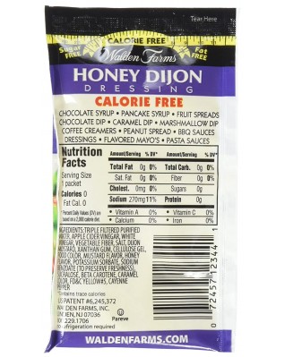 Walden Farms Honey Dijon Pkt (6x1OZ )