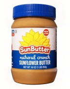 Sunbutter Natural Crunch Sunflower Seed Spread (6x16Oz)