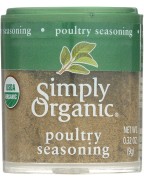 Simply Organic Mini Poultry Season Blend (6x.32 Oz)