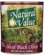 Natural Value Black Sliced Olv/No Fg (6x108OZ )