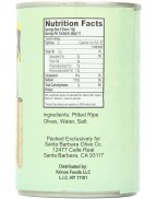 Santa Barbara Cal Green Pitted Olives (12x6 Oz)