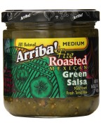 Arriba! Fire Roasted Green SalsaMedium (6x16Oz)