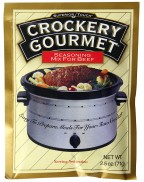 Crockery Gourmet Beef Seasoning Mix (12x2.5OZ )