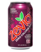 Zevia Nat Black Chry Soda (12x16OZ ) 