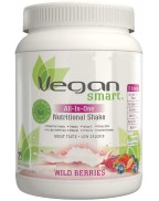 Naturade Nutritional Shake Vegan Smart All In One Wild Berries 22.8 oz