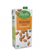 Pacific Natural Unsweetened Original Almond Beverage (12x32 Oz) 