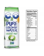 C2O Pure Coconut Water W/Pulp (12x17.5OZ )