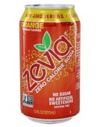 Zevia Natural Orange Diet Soda (4x6x12 Oz) 