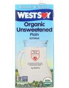 Westsoy Unsweetened Organic Westsoy (12x32 Oz)