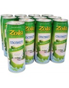 Zola Brazilian Fruits 100% Nat Coconut Water (12x17.5OZ )