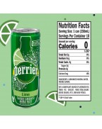 Perrier Sparkling Min Water Lime (3x10Pack )