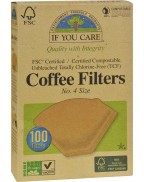 If You Care Coffee Filter #4 Cone Brown Coffee Filter (1x100 CT)