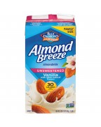 Blue Diamond Almond Breeze Unsweetened Vanilla (8x64 Oz)