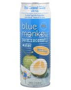 Blue Monkey Coconut Water W/Plp (24x17.6OZ )